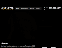 Tablet Screenshot of nextleveldetailing.net